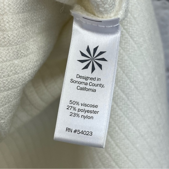 Athleta On The Town Ribbed Sleeveless Sweater Tunic Sz S - Picture 10 of 13